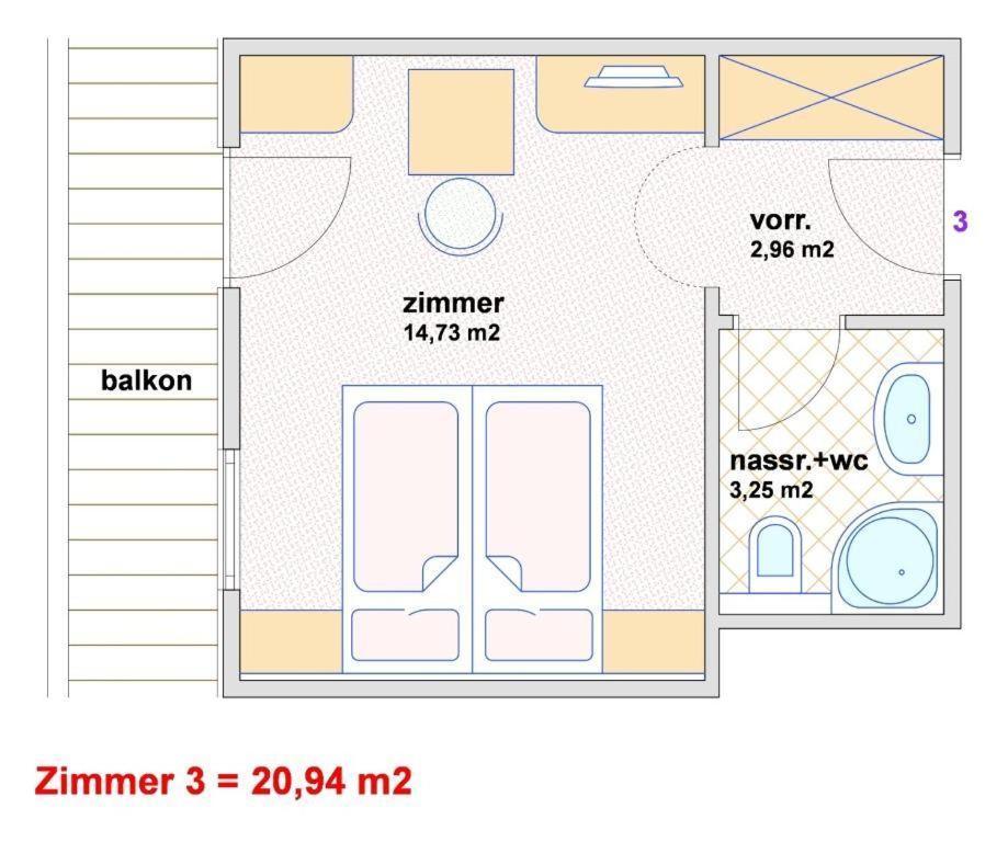Appartement Hotel Garni Matthaeuserhof Gerlos Værelse billede